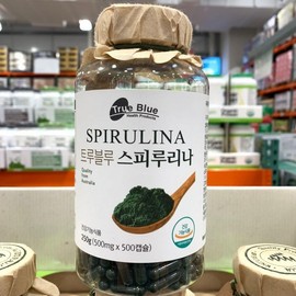 True Blue Spirulina 500 Capsules 5-Month Supply