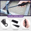 Swpeet 7Pcs 10 Inch Scratch Wire Brush Welding Hammers Slag