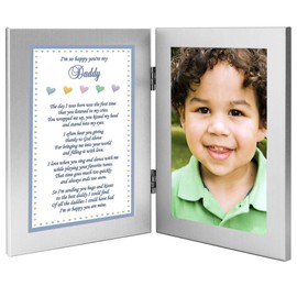 Daddy Frame I'm So Happy You're My Dad Gift from Son - Add Photo