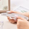 Makartt Nail File, 100/180 Grit Nail Files for Natural Nails,