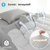 Waterproof Duvet Cover, One-Sided Waterproof Protective Cover for Children, Elderly,