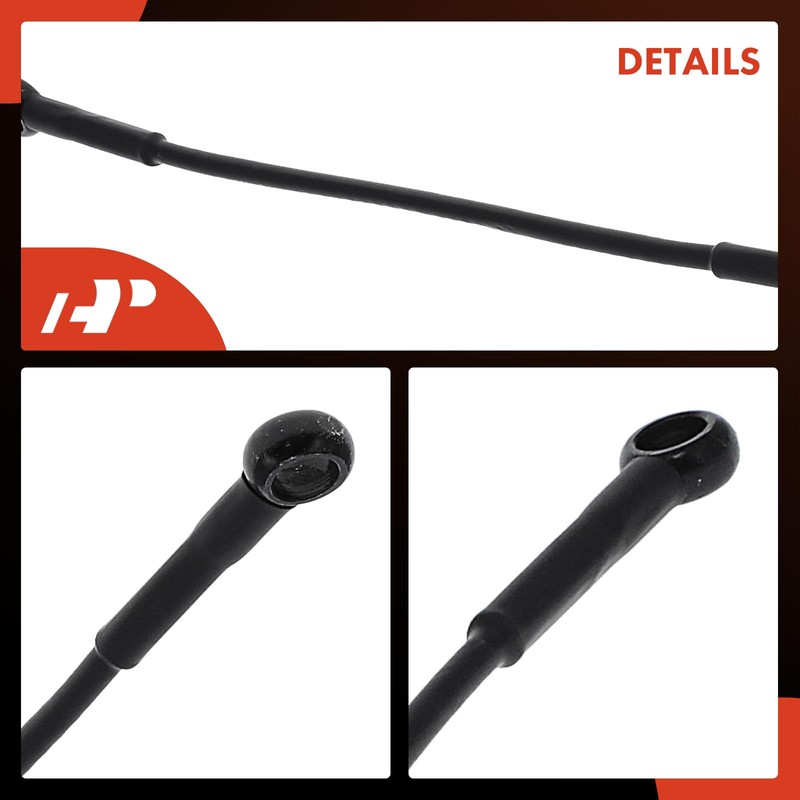 A-Premium Tailgate Support Cable Compatible with Honda Ridgeline 2006-2014, 16