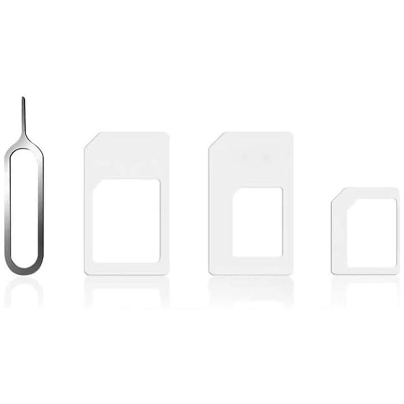 3 in 1 Set Nano SIM Card Adapter Nano to