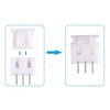LIKENNY Plastic Cased JST XH Type Terminal Wiring Connector Terminal
