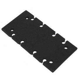 MASUNN Base Plate Backing Pad Sanding Sheet Replacement Part for Makita BO3700 BO3710 BO3711