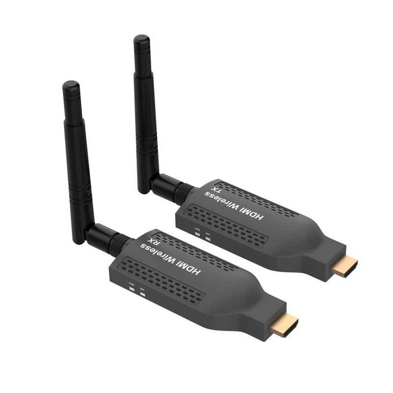 EXVIST Portable Wireless HDMI Transmitter & Receiver Kit - 492t