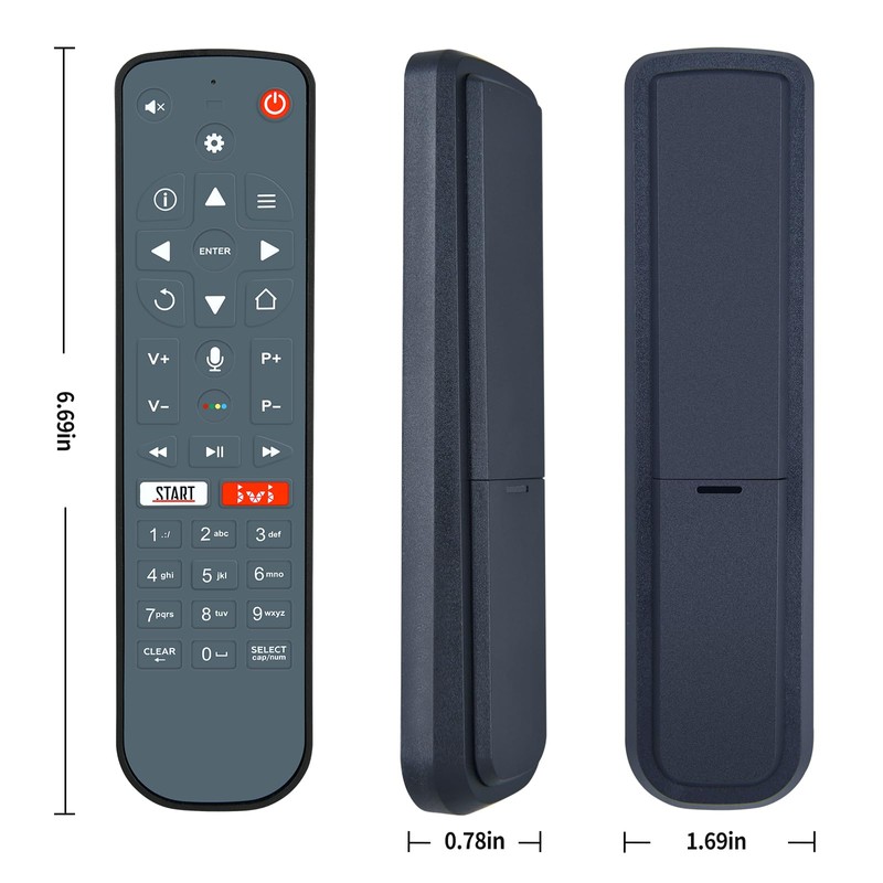 GOUYESHO Replacement Remote Control for Kartina Eva IPTV Receiver Eva