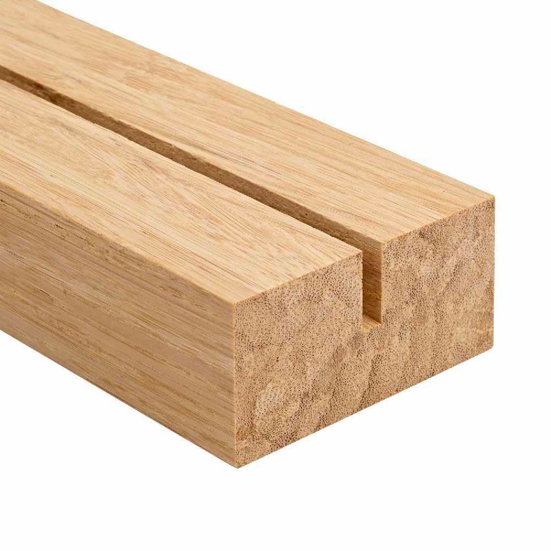 Place Card Holder 210 mm Bamboo Light / Table Stand