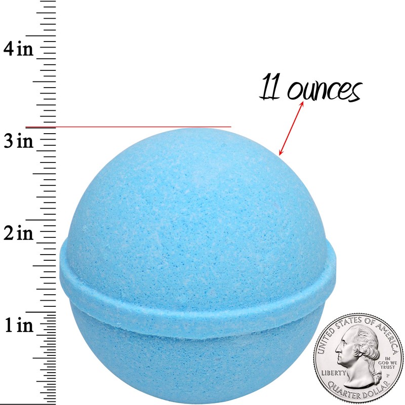 Ocean Breeze Lavender Bath Bombs Gift Set of 2 with