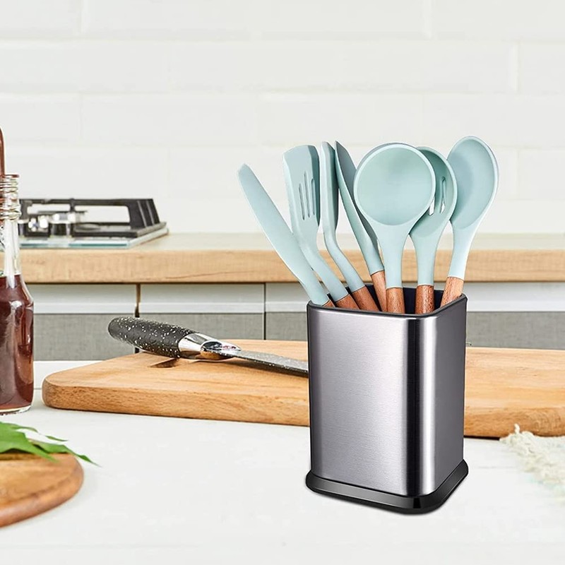 Yuemsh Kitchen Utensil Holder, Utensil Holder for Countertop Cooking Utensil