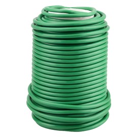 KINGLAKE GARDEN Soft Plant Ties for Support - Plant Wire 3.5mm 65.6 Feet Green Flexible Garden Ties for Outdoor Indoor Climbing Plants
