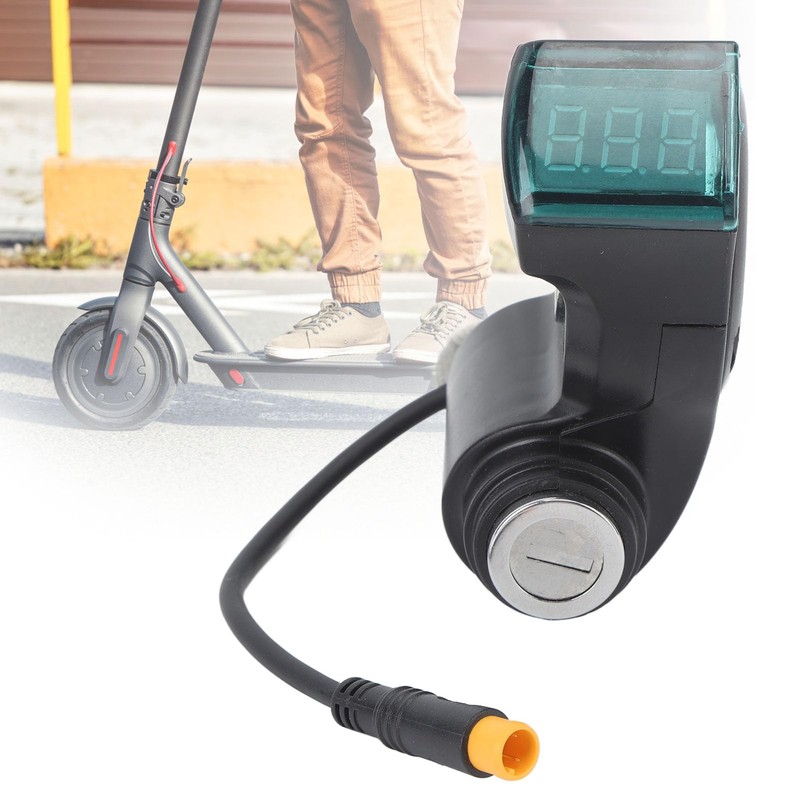 Electric Scooter Handlebar Switch Lock, Scooter Digital Display Switch Lock