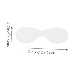 MERRYHAPY 600pcs Disposable Eye Care Masks Ultra Thin Comfortable Eye Paper for DIY Skin Care for Hydration and Relaxation Suitable for All Skin Types