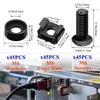 Sunxeke 45 Pack M6 x 16mm Rack Mount Screws,Cage Nuts