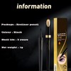 Eyeliner Black，Eyeliner pencil for Women，Waterproof ， Long-Stay ，Super-Soft for Smooth