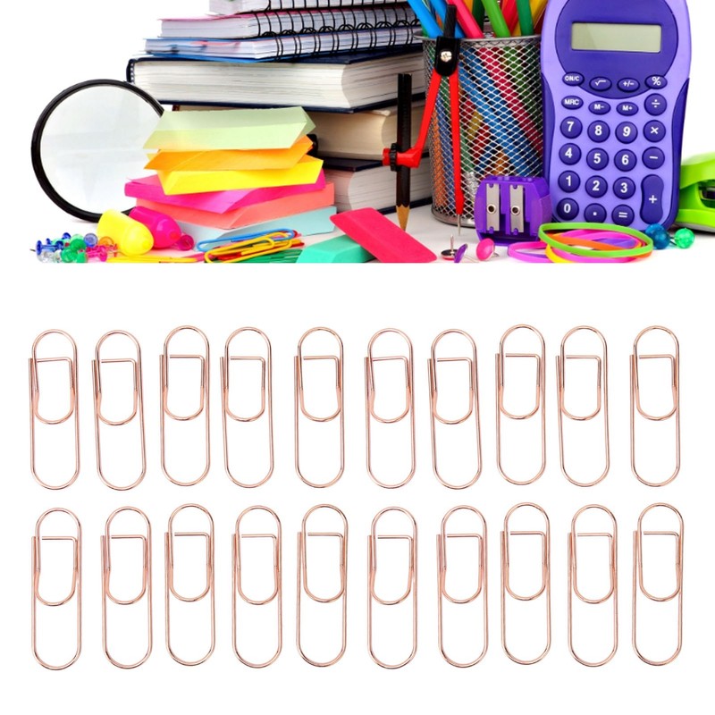 66pcs Metal Pen Clips for Student Slip Resistance Rust Prevention