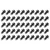 50x Black Clip Mount Holder for VW Transporter T4 T5