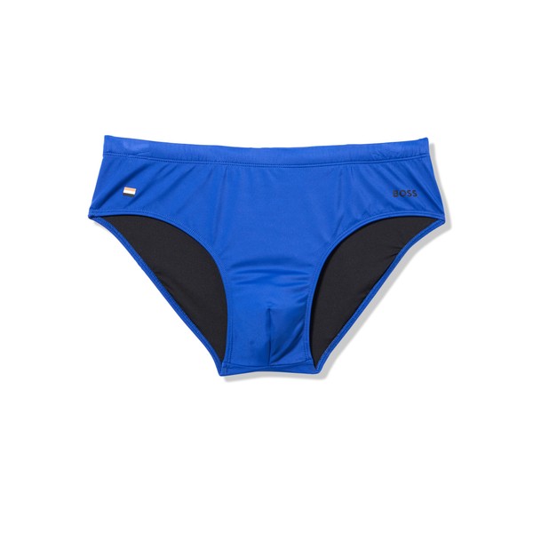 BOSS Men's John Swim Brief, Cobalt, X-Large