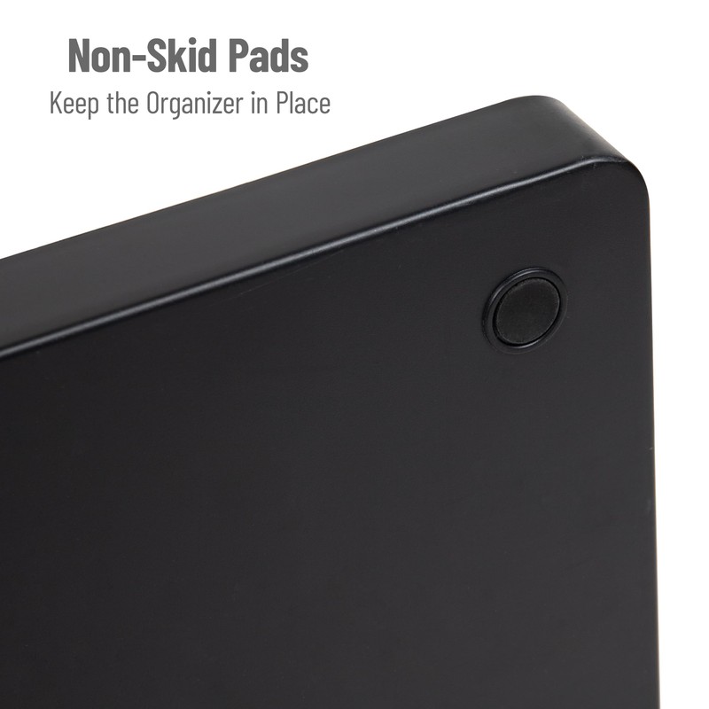 Mind Reader Cup and Condiment Station, Countertop Organizer, Coffee Bar,