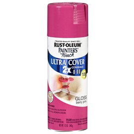 Rust-Oleum Painter's Touch Ultra Cover Gloss Berry Pink Spray Paint 12 oz.