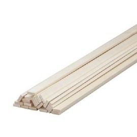 Bass Wood 1/8 X 5/16 x 24 (25) BWS3256 - Quantity is Listed in Parenthesis in Title