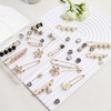 32 Pcs Pearl Brooch Safety Pins for Clothes Dress Jeans