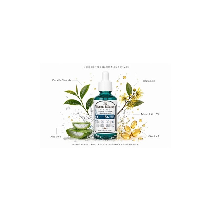Derma Balance Complex Solución Exfoliante y Despigmentante 30ml