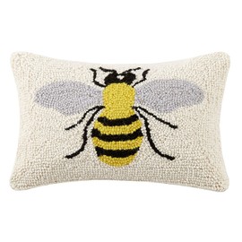 Peking Handicraft Peking Handicraft Bee, 8x12 Hook Pillow, 1 Count (Pack of 1)