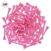 IZZO Golf Plastic Golf Tees, 1.5 Inch, Neon Pink (Pack
