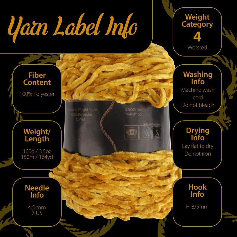 Hilo de chenilla – Ovillo de lana de peso –