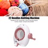 22 Needles Loom with Row Counter Wool Knitting Machine Hand