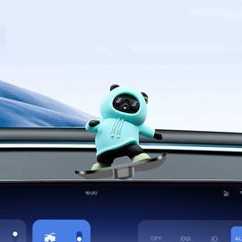 Kwak's Car Decorations Interior,Cute Funny Car Accessories Ornament Decor Gifts for Car Central Control Screen or Dashboard Touchscreen(Blue)