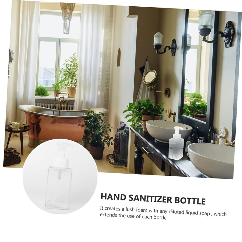MAGICLULU 2PCS Liquid Hand Soap Dispenser Pump Bottles User Friendly