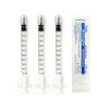 Disposable Syringes 1ml (Pack of 100) Sterile Non-Toxic Latex Free