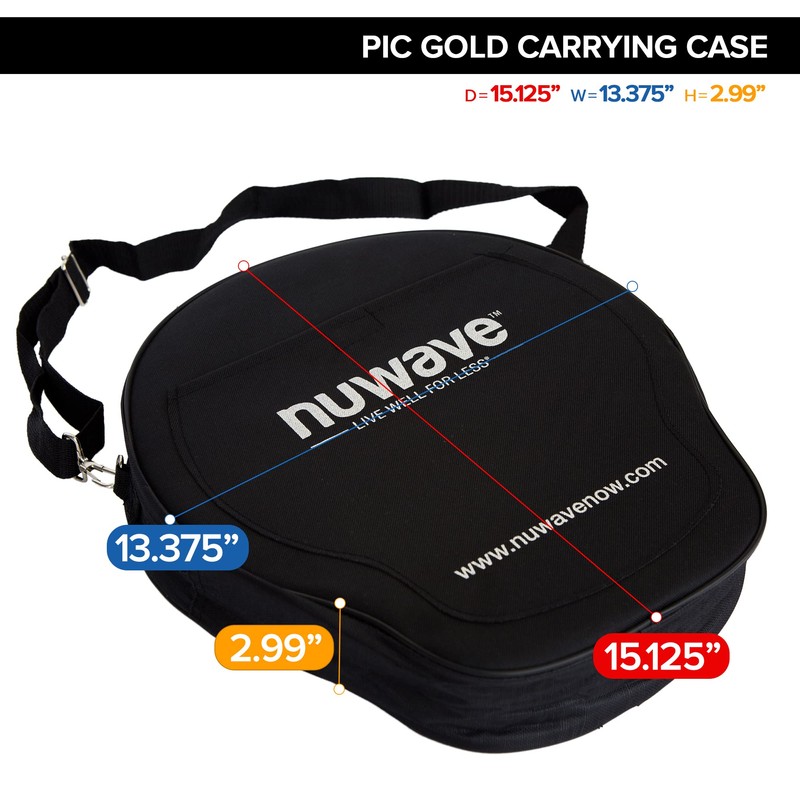 NUWAVE Carrying Case for Precision Induction Cooktop, Insulated & Water