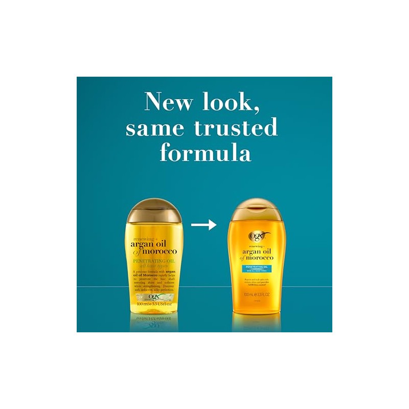 OGX, Tratamiento Renovador de Aceite de Argán, 100 ml