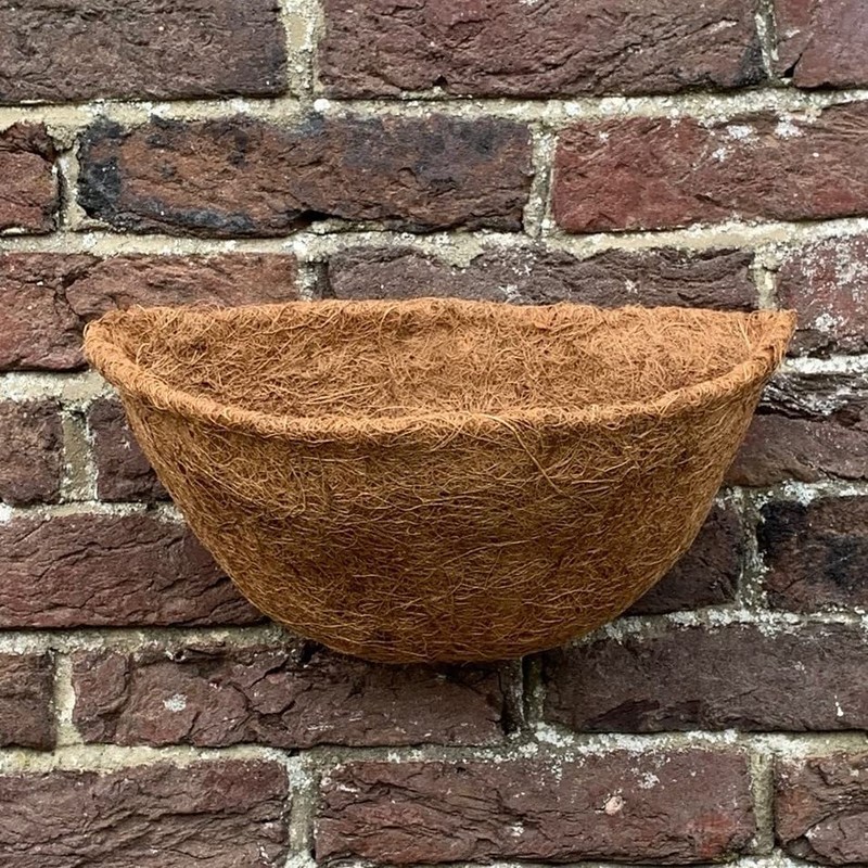 Selections Pack of 5 Coco Wall Basket Planter Liner (30cm)