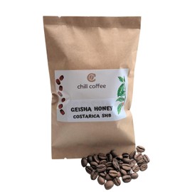 chill coffee Geisha Honey Costa Rica Premium Grade SHB Coffee Beans (1, 100g beans)