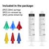 ETTSNU 20mL Ear Syringes for Removing Ear Wax, Cleaning Water