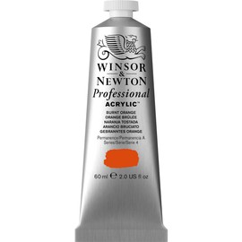Winsor & Newton 60 ml Professional Acrylic Colour - Quinac Burnt Orange