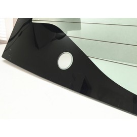 Rear Heated Back Window Back Glass with Antenna Compatible with Toyota Prius 4 Door Hatchback 2004-2009 Models