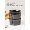 Yachi 6oz ramekins Oven Safe dessert bowls,Dipping sauce cups,Ceramic Creme
