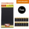 Party Dimensions 12 Pack Premium Black Rectangle Disposable Tablecloths Easy
