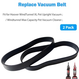 Vacuum Belt Replacement for Hoover WindTunnel XL Pet/Windtunnel Max Capacity Pet Vacuum Cleaner, fits model: UH71105,UH71107,UH71100,UH71105DI,UH71120
