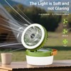 Robofun LED Solar Camping Lamp, Camping Lanterns, Dimmable with Fan,