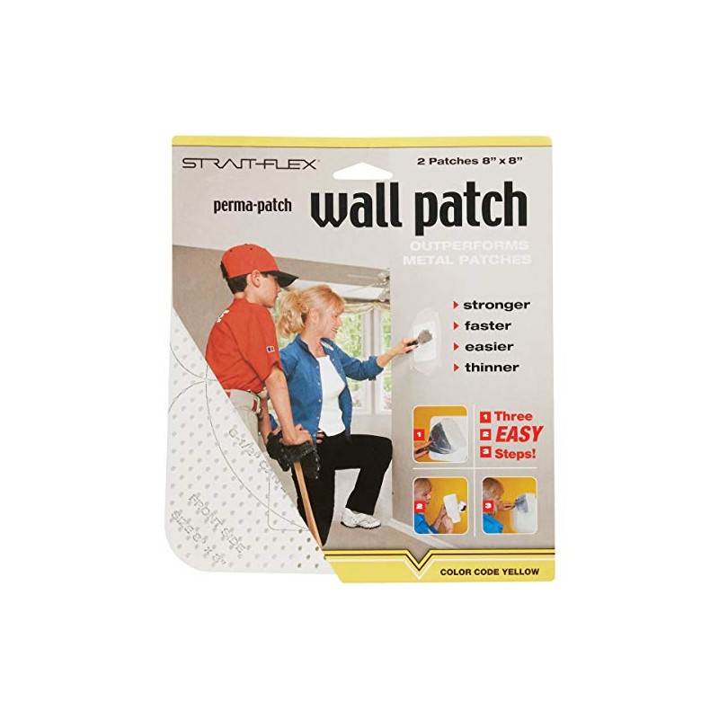 STRAIT FLEX INTERNATIONAL PP-2PK STRAIT FLEX INTERNATIONAL Perma Drywall Patch