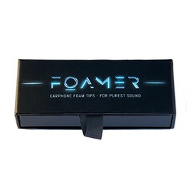 FOAMER CBO (L 6) • 6 Paar Noise Cancelling Schaum Ohrpolster für Bang & Olufsen (B&O) Beoplay E8 Wireless Kopfhörer • Ersatz für Silikon Ohrstöpsel • Extra Bass & Klarer Klang