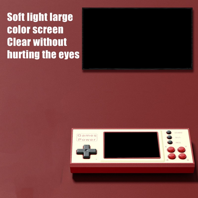 Handheld Game Console 2 Players Classic Retro Lightweight HD Output