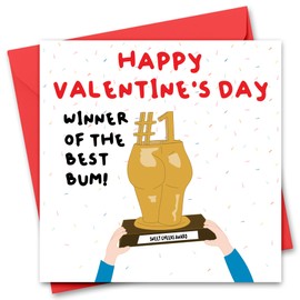 Funny Valentine's Day Card for Boyfriend or Girlfriend, Valentine's Day Card for Husband or Wife - Valentine's Day Card for Him or Her - Valentine's Day Card for Fiance - Best Valentine's Day Card