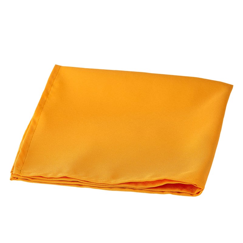 WedDecor 20 Inch Orange Cotton Polyester Table Napkin for Home,